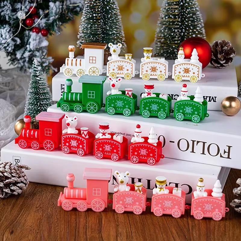 Christmas Train Ornament New Year Gift Christmas Decoration For Home Navidad Xmas Decor Merry Christmas Natal Noel