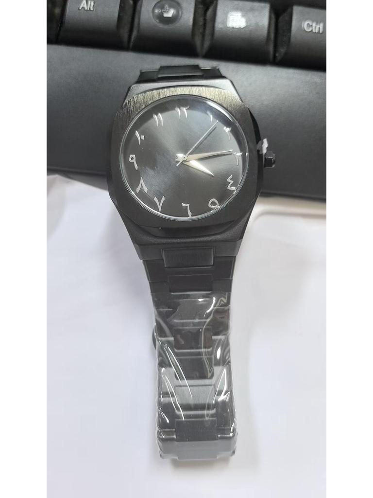 Мужские кварцевые часы высокого класса с арабскими цифрами – Элегантный деловой дизайн