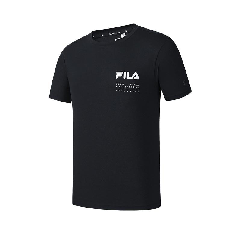 Fila Мужская футболка для фитнеса Pitch Black A11M521106F-BK