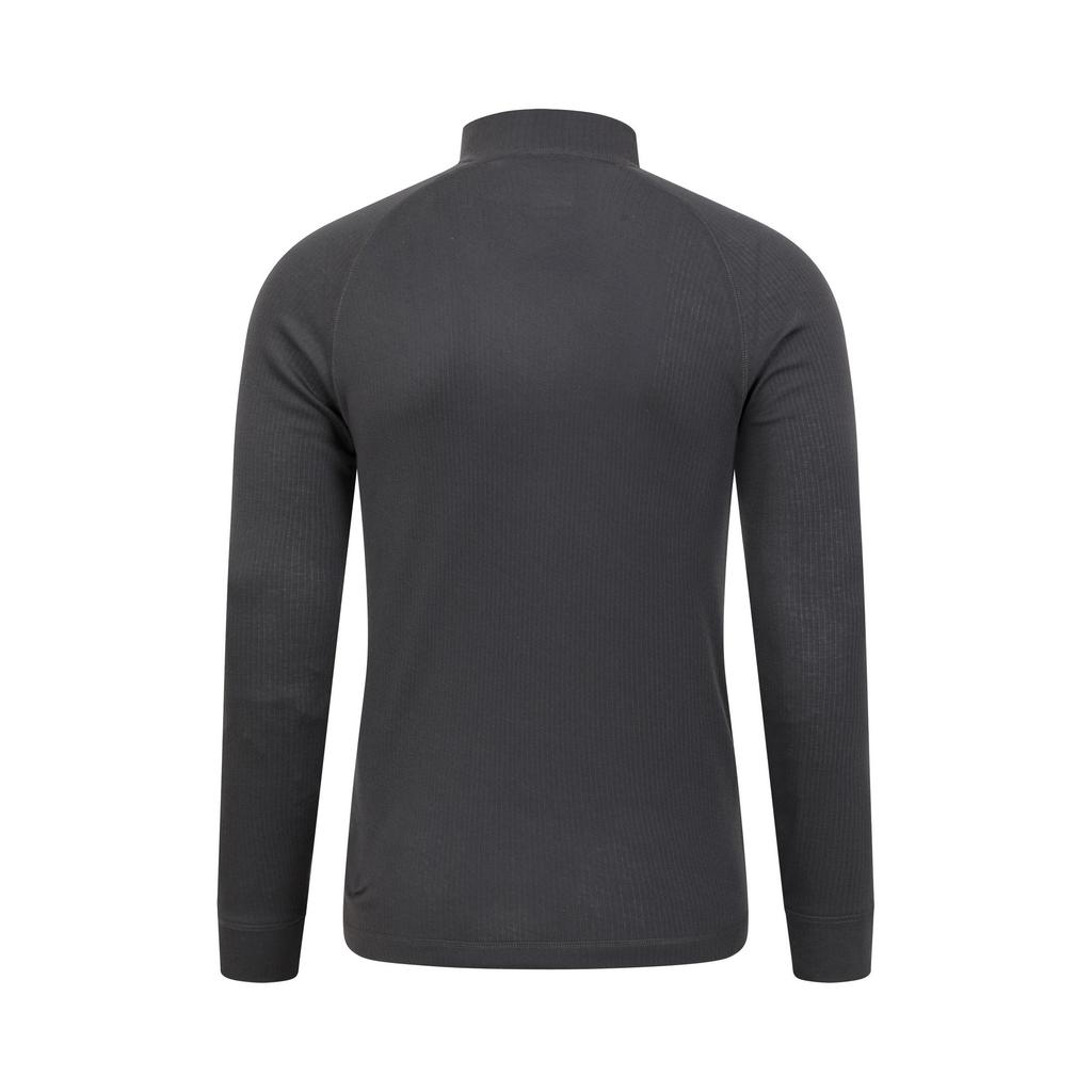 Mountain Warehouse Mens Talus Zip Neck Long-Sleeved Thermal Top