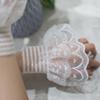 Многослойные кружевные накладные рукава с оборками для женщин, съемные накладные рукава, эластичные манжеты для рук, декоративные рукава