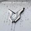 3D Metal VOLVO Car Emblem Sticker V Shape Auto Badge Decal Fender Decor For Volvo XC60 XC90 S60 S90 XC40 V60 V90 S80 V40 C40