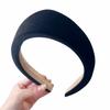 Elegant Wide Edge Hair Hoop Crown Retro Hair Accessories Gift Velvet Triangle Headband  Party