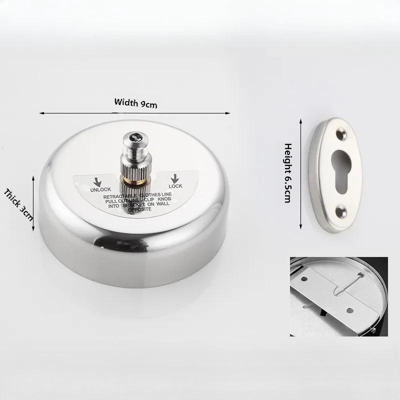 Новая 2,8 м Балкон Невидимая Выдвижная Бельевая Веревка Ванная Комната Общежитие Сушка Одежды Одеяло Организация Хранения Одежды Веревка