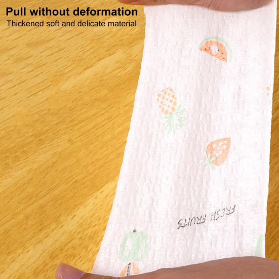 130 листов/рулон кухонных бумажных полотенец многоразовые чистящие салфетки бытовые кухонные полотенца одноразовые чистящие салфетки