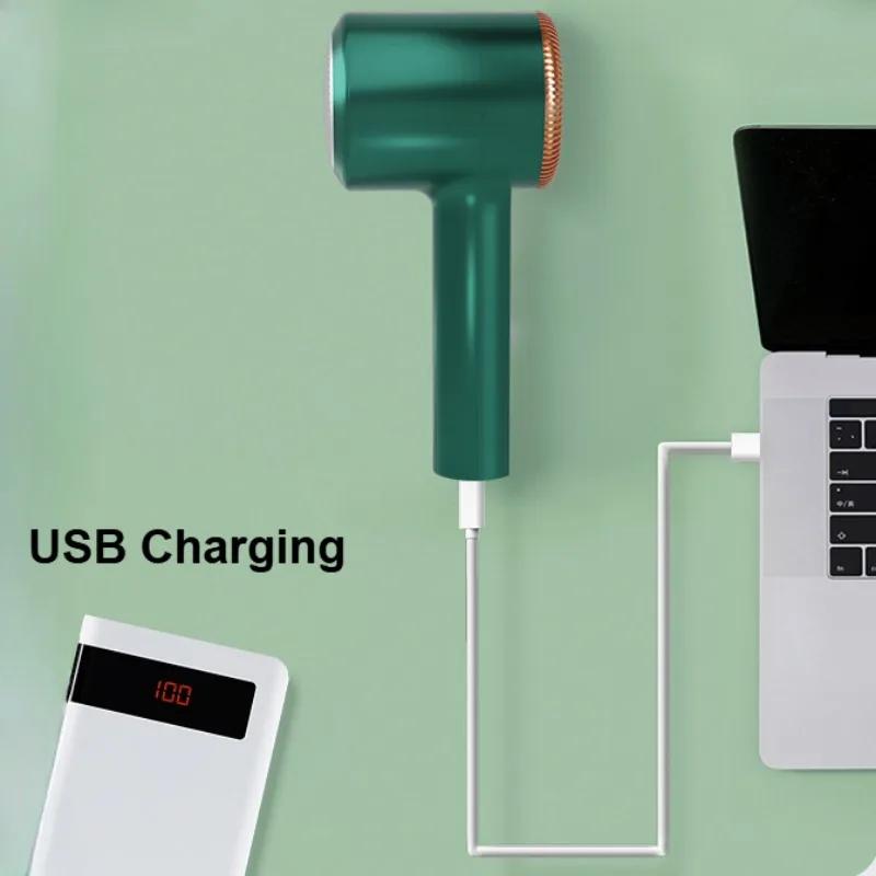 Портативный триммер для удаления катышков с одежды, электрический триммер для удаления ворса с одежды свитера, кардигана, устройство для удаления катышков с возможностью зарядки от USB