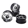 Set of 4 Aluminum Alloy Wheel Rims for HSP HPI Team RC