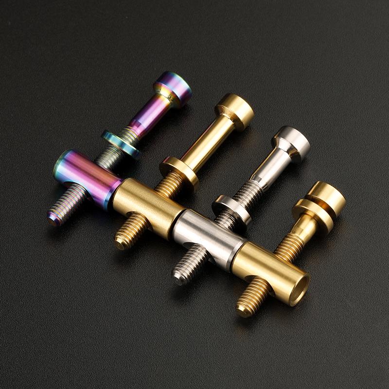 Deemount Титановые Болты для Подседельного Штыря 30/40 мм CNC-обработанный TC4 Винт Крепление Седла Велосипеда M4 Шестигранный Шлиц Крепление Подседельного Штыря MTB Дорожный