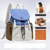 Fashionable Lightweight Student Backpack Large Capacity Casual Travel Women's Backpack Men's Color-Block Backpack High-End Feel