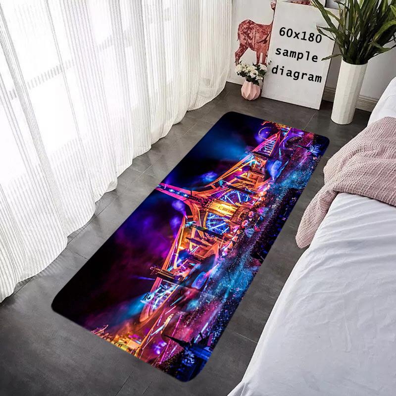 Entrance Doormat Balcony Rugs TOMORROWLAND Music Festival Living Room Carpet Foot Mats Floor Mat Ideal Gifts Non-slip House Rug