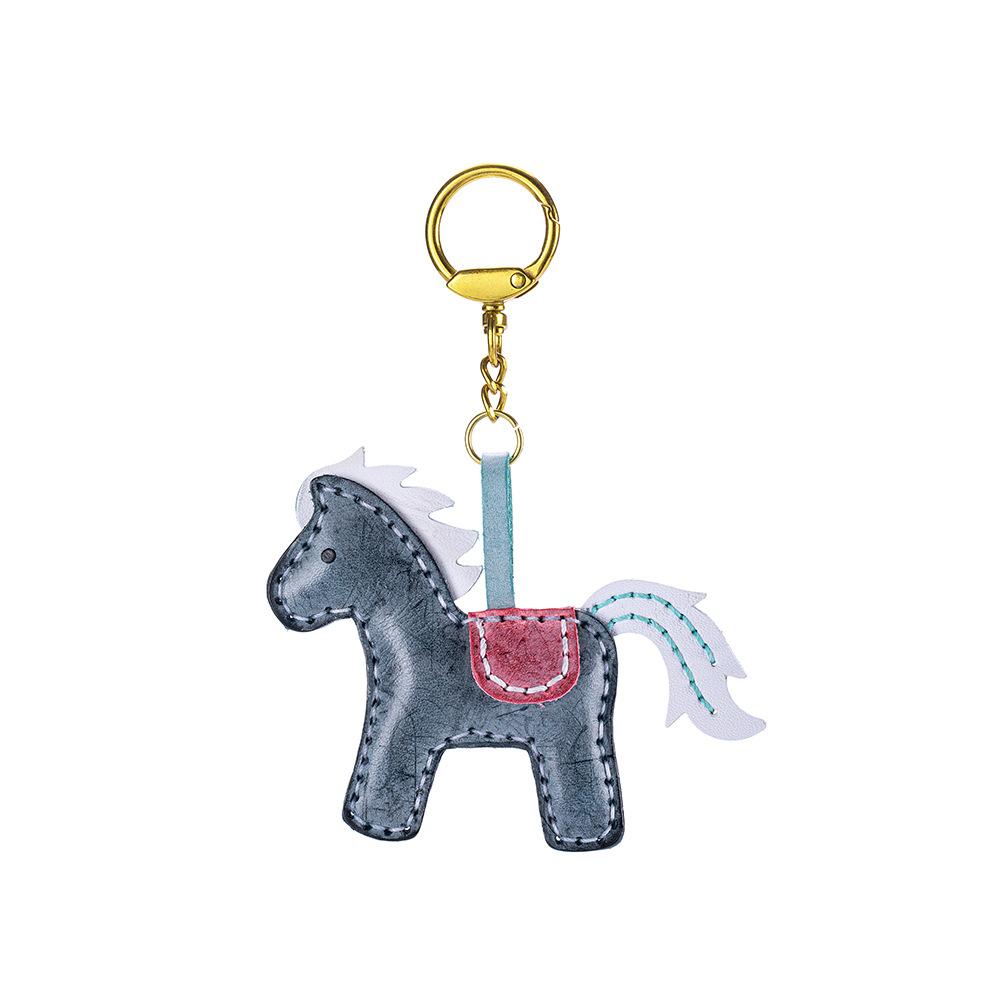 Horse Purse Charms Women Cute Designer Keychain Leather Bag Charm for Handbags Tote Bag Accessories Trendy Pendant