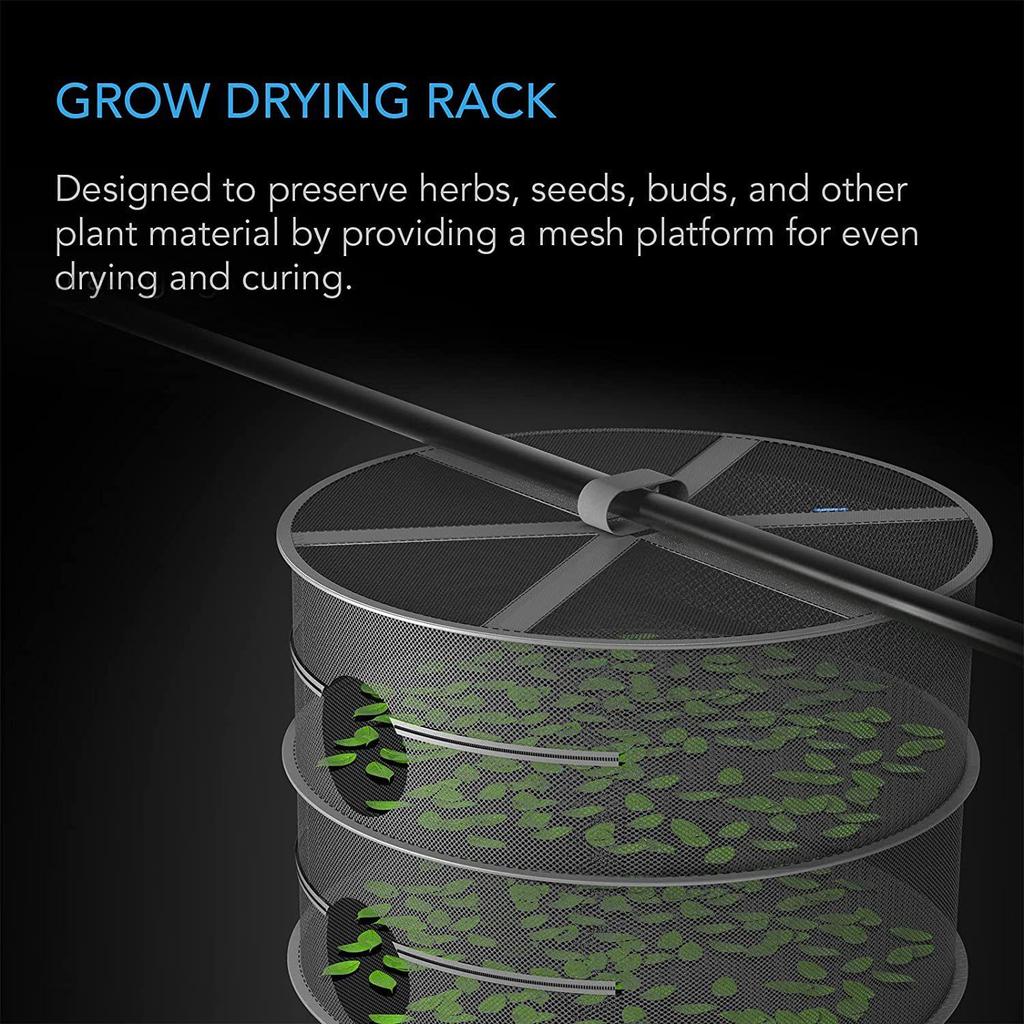 Многослойная сетка для сушки трав с застежкой-молнией (4, 6 или 8 слоев) - Товары для сада