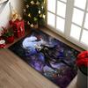 1pc Dark Sorceress Portrait Printed Chair Rug for Home Office Use, Living Room Kitchen Game Room Area Carpet