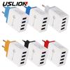 Multiple USB QC 3.0 Quick Charger For Iphone 3A 4U Fast Charging Phone Charger For Samsung Huawei