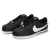 Nike Cortez Искусственная кожа Нескользящие Низкие Детские Lifestyle Кроссовки Черный Белый DM0950-001