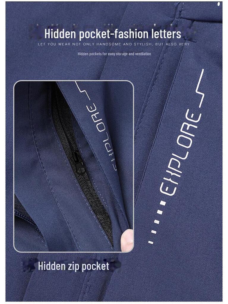 6266 Waterproof Hooded Windbreaker: Unisex Outdoor Thin Single-Layer Jacket for Mountaineering, Windproof and Three-Proof Design