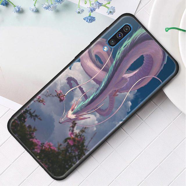 Силиконовый чехол для телефона Samsung Galaxy A50 A70 A10 A20e A30 A40 A20s A10s A10e A80 A90 A60 A30s, чехол в виде аниме «Унесенные призраками»