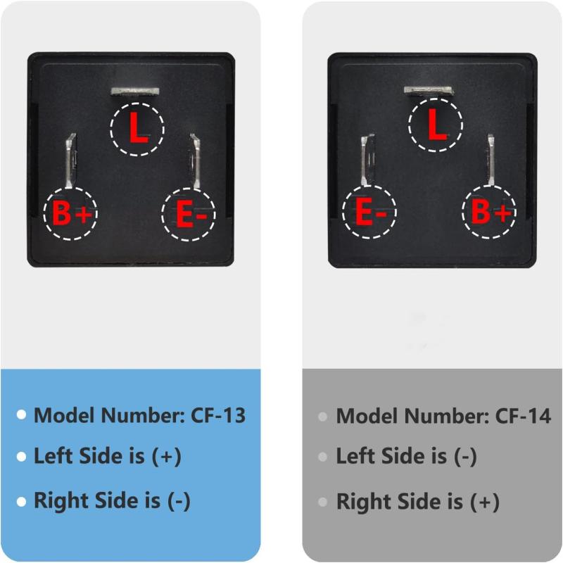 12 В 3-контактный CF-13 CF-14 JL-02 мотоциклетный светодиодный мигающий реле поворотника автомобильный переключатель указателя поворота мотоцикла