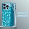 Минималистичные цветы с рябью воды для чехла iphone 17 для coque iphone Модный чехол fundas Стекло для iPhone 17 16 15 14 13 pm Pro Plus