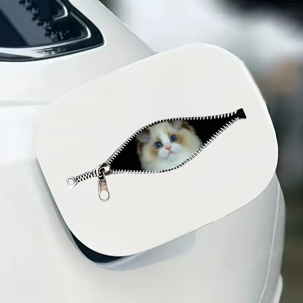 Creative Car Stickers Cat Pet Car Stickers New Car Decorative Sticker Electric Car