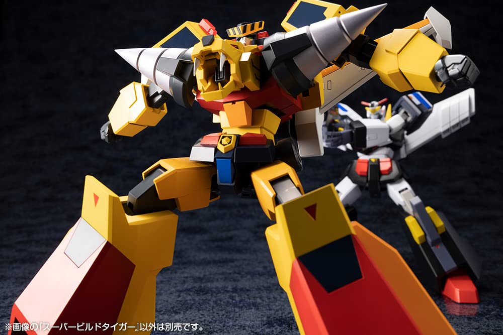 KOTOBUKIYA Brave Police Super Build Tiger Height Approximately 185mm Plastic Model J-Decker Non-Scale