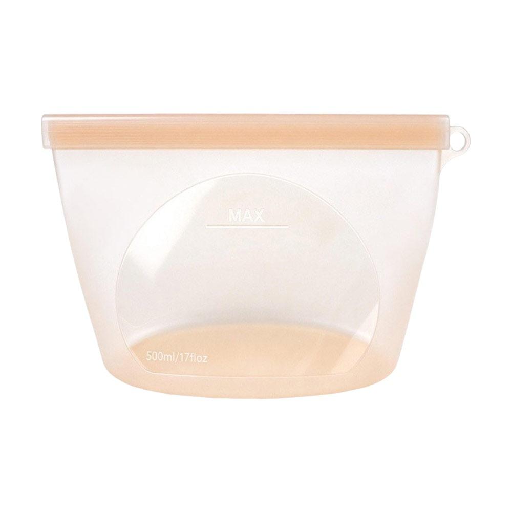 Moisture-proof Refrigerator Food Storage Bag Silicone Fruit Freezer Seal Bag  for Kitchen