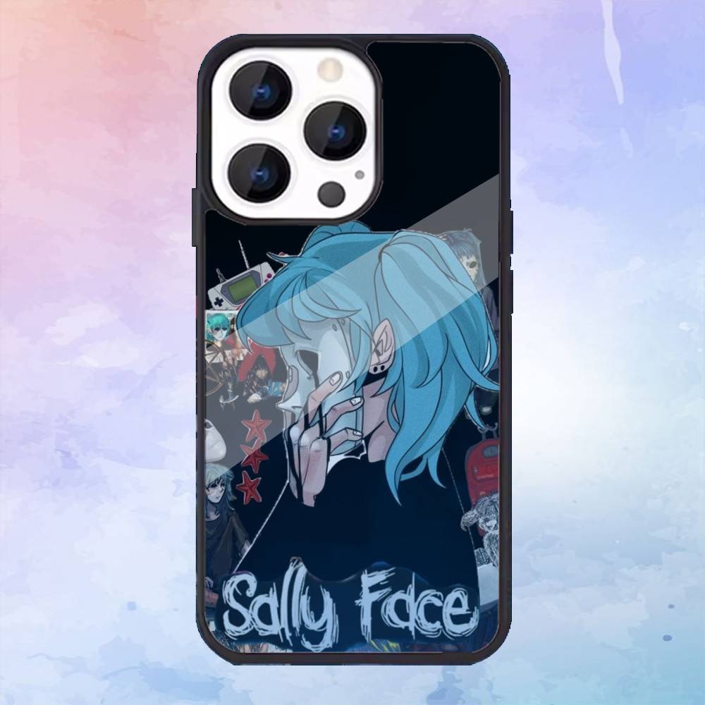 Мультяшный S-Sally Face SF Чехол для телефона для iPhone17,16,15,14,13,12,11 Plus,Pro Max Магнитный Для Magsafe Беспроводная зарядка