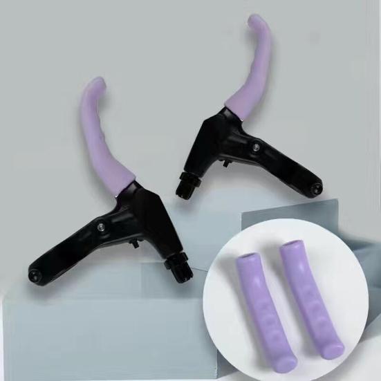 Yousheng 2 пары велосипедных тормозных рычагов, рукава, простая установка, универсальные противоскользящие защитные чехлы для тормозных ручек, аксессуары