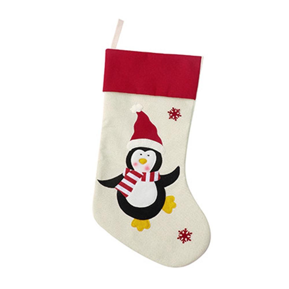 Xmas Tree Ornaments Christmas Gift Sock Large Size Gift Bag Christmas Stocking  Christmas Decor