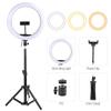 10 13 Inch Ring Light Dimmable Selfie Lamp Pptional Tripod Photographic Lighting Studio Video Lights For Live Make Up Youtube