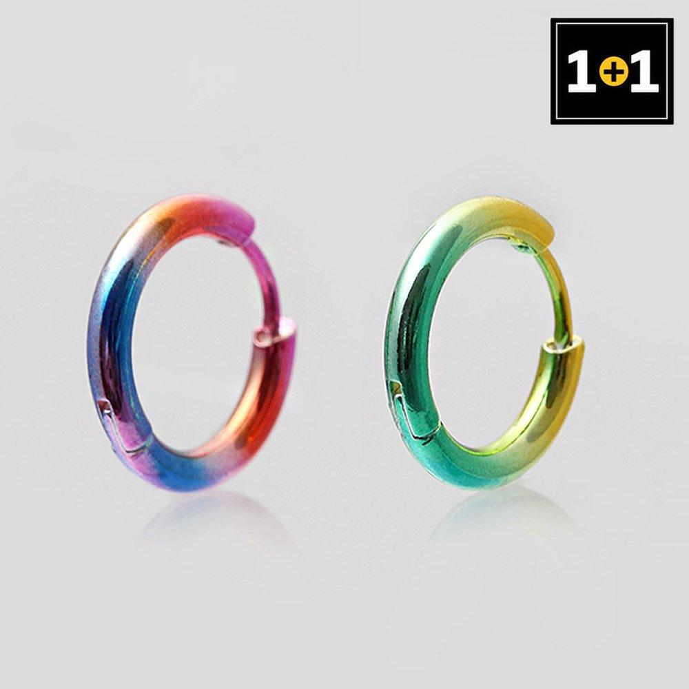 [1+1] Surgical Piercing Hologram Ring (Choose 1 of 2) (Single Side Sale)