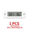 Tuya WiFi Mini Temperature Humidity For Smart Home Thermometer Hygrometer APP Remote Alarm Work with Google Home Yandex Alexa