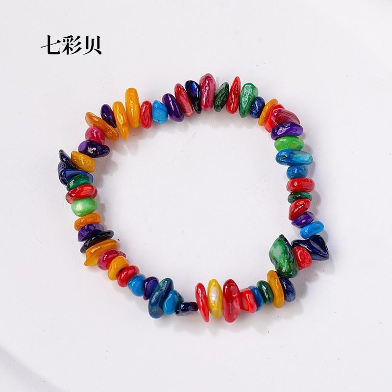Браслеты из хрустальных камней, браслеты, разноцветные камни, аксессуары для браслетов нестандартной формы