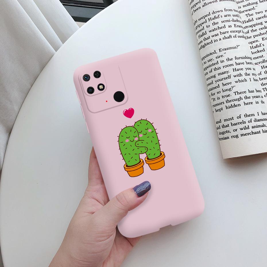 Чехол для Redmi 10C Redmi 10C, мягкий силиконовый чехол с милой мультяшной росписью для Xiaomi Redmi 10C Redmi10C 10 C, чехол Funda