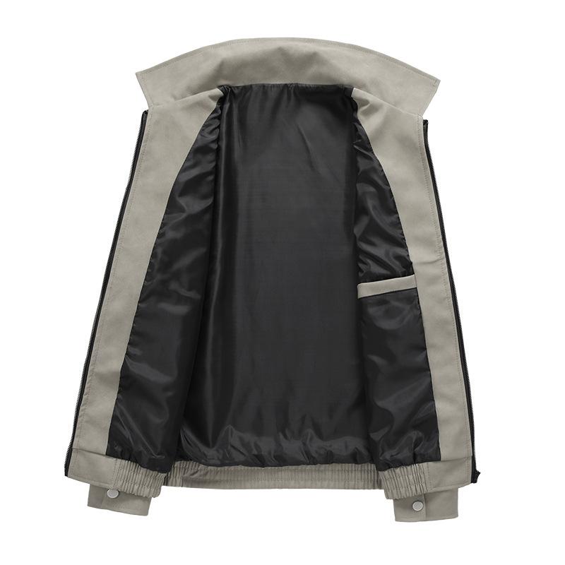 Coat Men's Spring and Autumn American Retro New High-end Loose Autumn Jacket Men