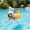 Waterproof Dog Swimming Vest Shark Shape Dog Buoyancy Vest Dog Life Jacket  Outdoor Water