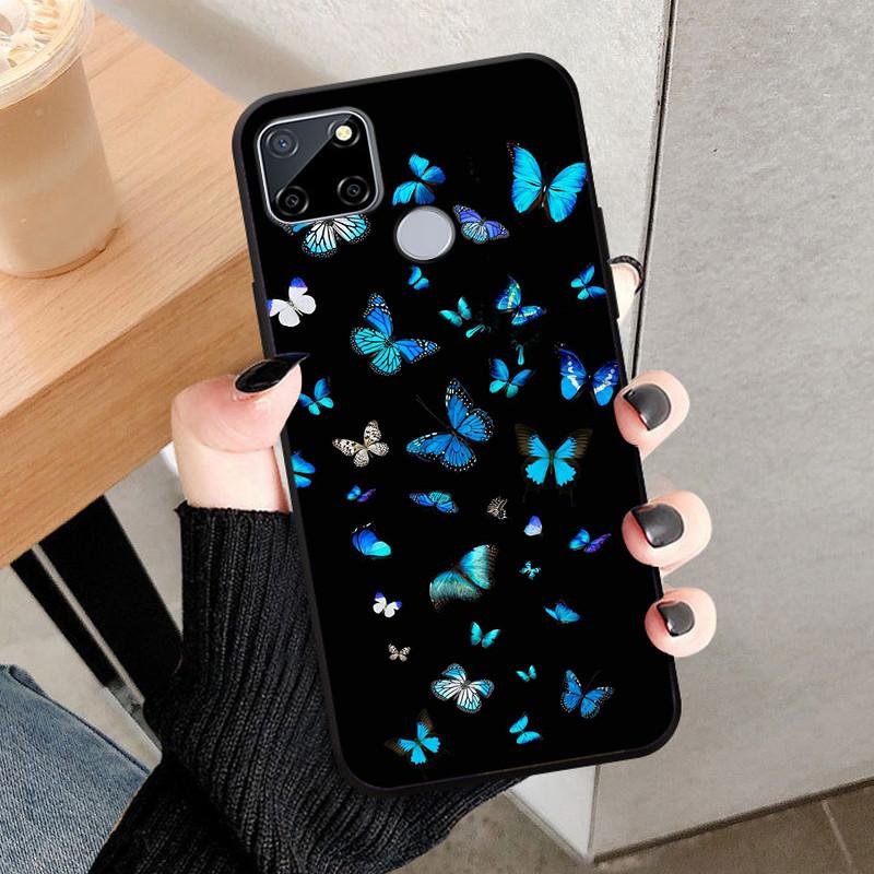 Для OPPO Realme C25 C25S C25Y Чехол Крутой Мягкий Силиконовый Матовый Ударопрочный Задняя Крышка Телефона Для Realme C 25 S Y Capa Funda Coque