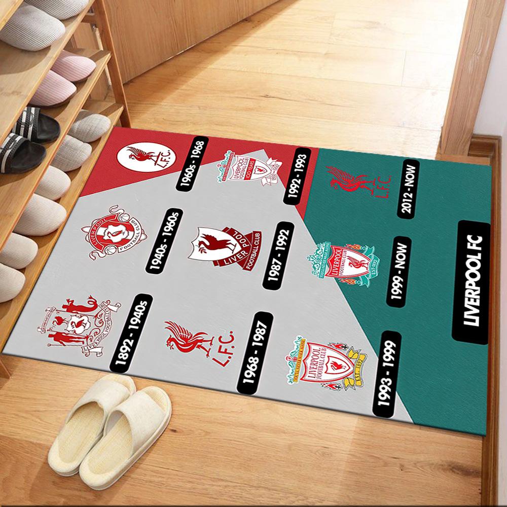 Liverpool Football Club Area Rug Design For Dormitory Study Room Decorate Room Game Room Antislip Carpet Decorate Offices Best For Christmas