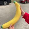 Sensory Simulated Banana Vent Toy Release Hand Slow Rebound Toy  ADHD Support