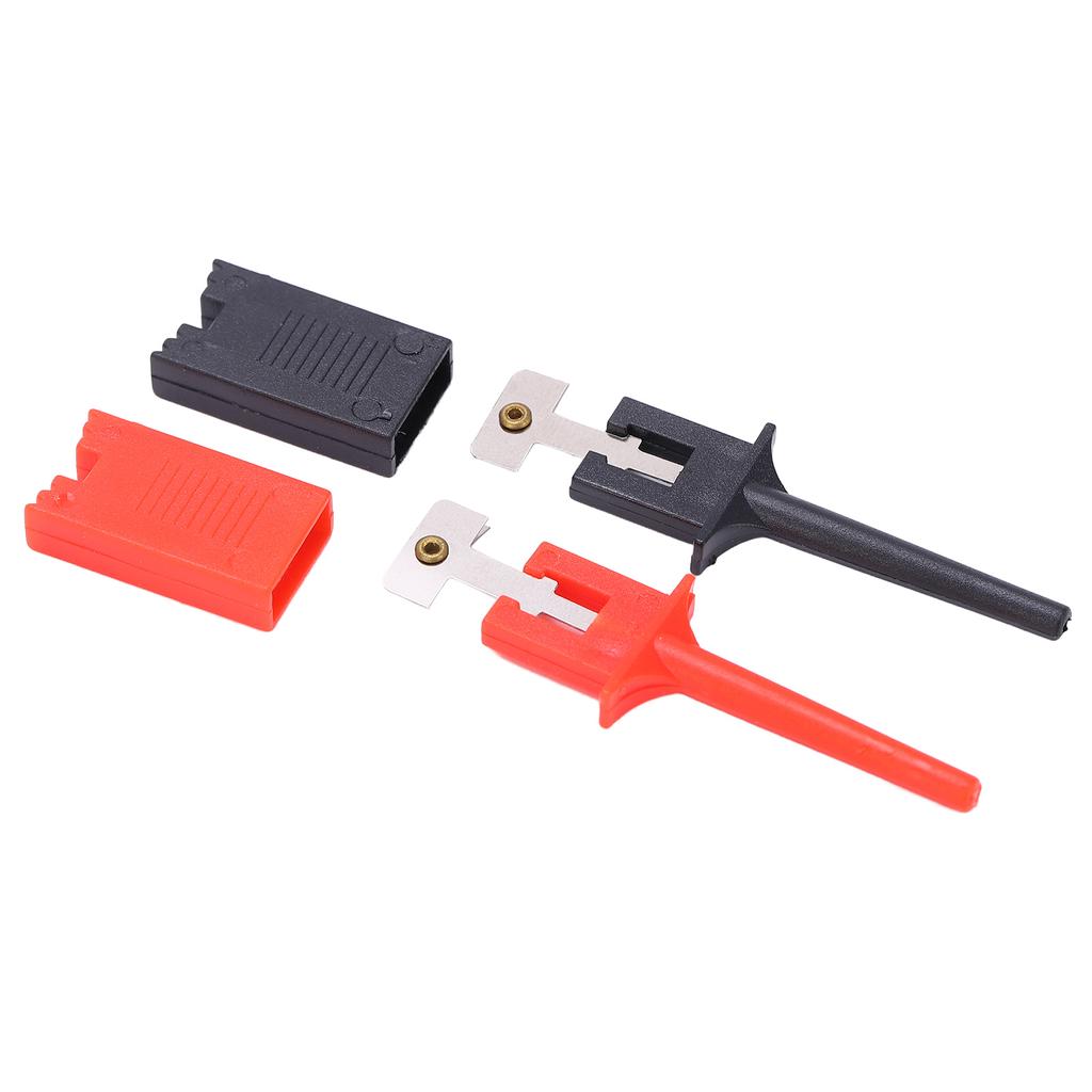 Зажимы для плоских тестовых крючков Легкий плоский тестовый крючок для захвата щупов для электрических испытаний