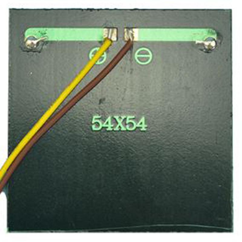 2 В 130 мА 0,26 Вт Солнечная панель Эпоксидный лист Поликристаллическая солнечная панель Ячейка DIY Светодиодный садовый светильник Портативное солнечное зарядное устройство для мобильного телефона