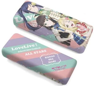 Футляр для очков Love Aqours 3-го класса Live! Солнечный свет! ! (Канан, Диа, Мари)