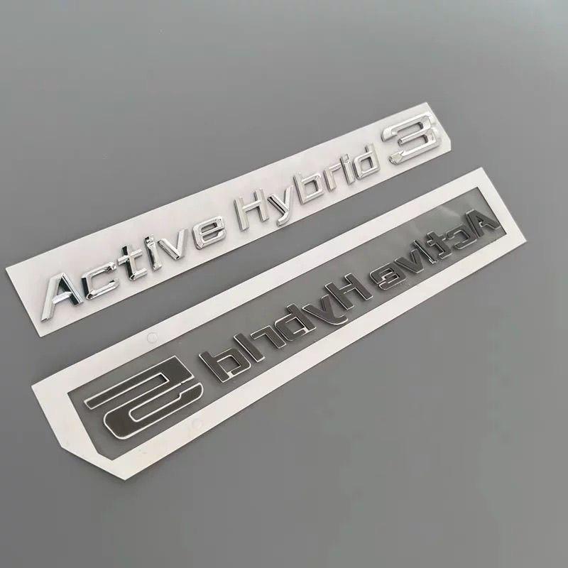 Active Hybrid 1 2 3 4 5 6 7 8 Car Styling Trunk Letters Emblem Nameplate Logo Badge For 1 2 3 4 5 6 7 Series