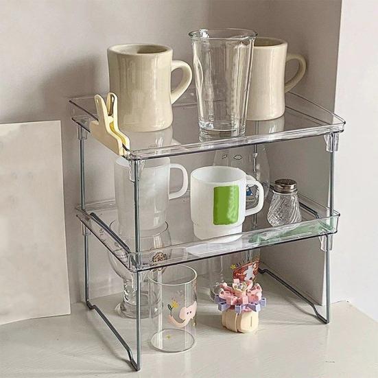 Подстаканник складная конструкция полка для хранения прочная несущая многоцелевая штабелируемая полка для специй шкаф органайзер полка