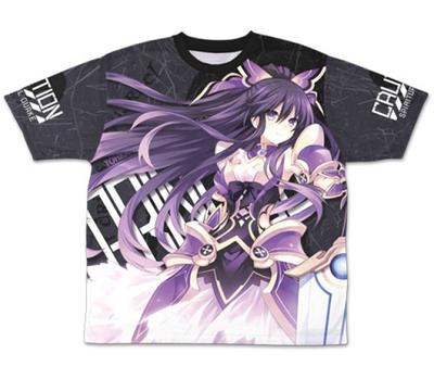 Футболка Date A Live Original Version Tohka Yatogami с двухсторонним принтом, размер S