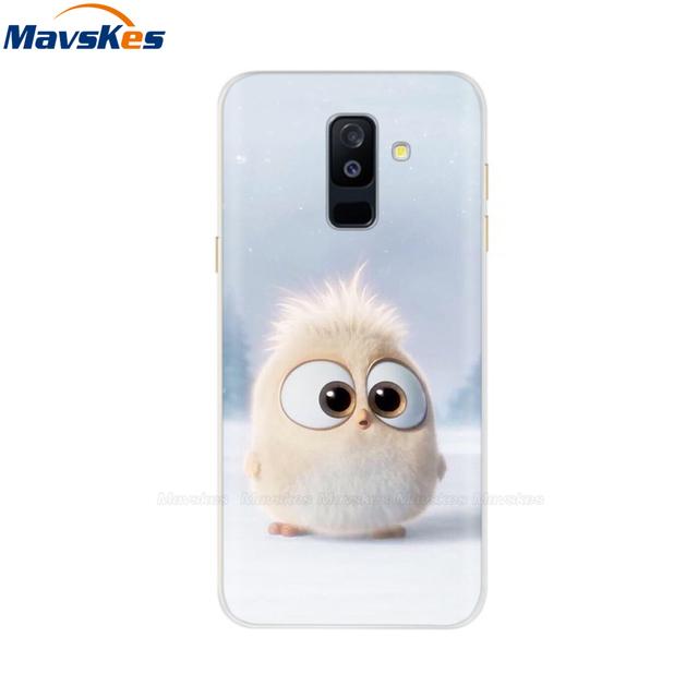 Силиконовый чехол для Samsung Galaxy A6, чехол для двух SIM-карт, Sm A600 A600f, чехол для Samsung A6 Plus A605 A605f, чехол