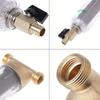 Home Dust Stainless Mesh Faucet 6 Points Front Purifier Copper Lead Water Filter