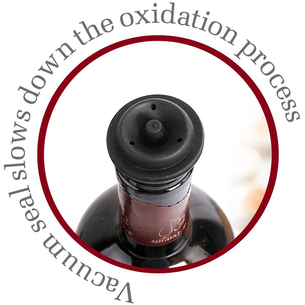 Набор консервантов для вакуумных пробок для бутылок вина, 6 шт.