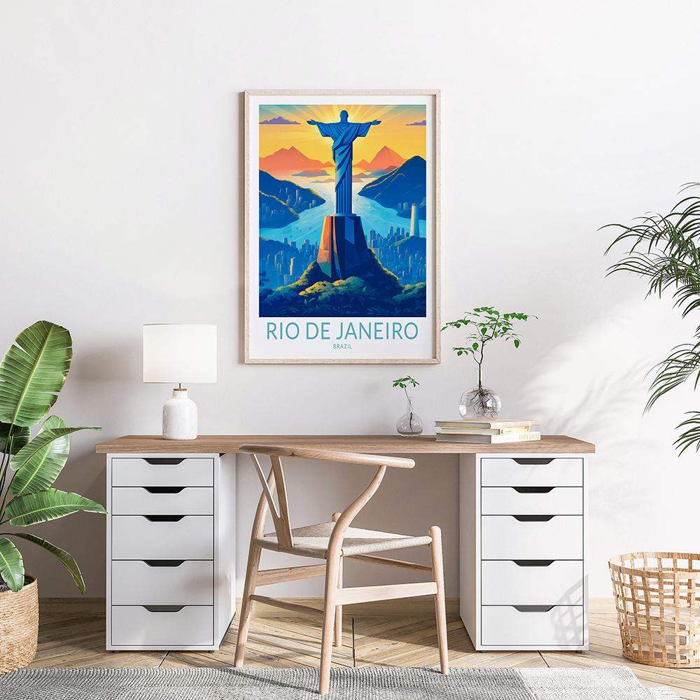 Costa Rica Rio De Janeiro Machu Picchu Tourism Poster Canvas Painting Wall Art Decor Nordic Landscape Travel Print Traveler Gift