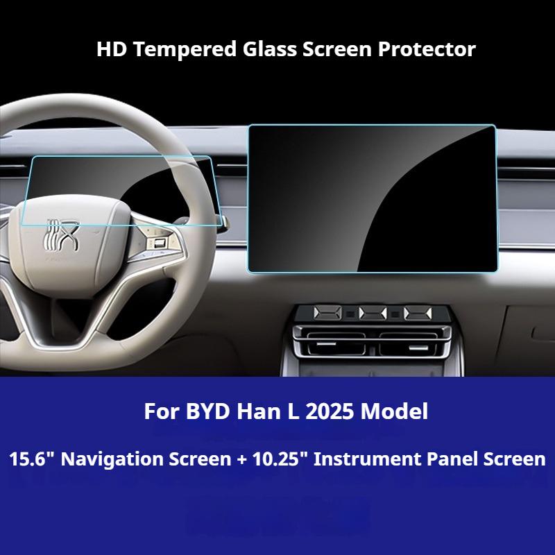 Для BYD Han Han L Автомобильная Пленка для GPS-Навигации Пленка на Приборную Панель Защитная от Царапин Автомобильная Пленка для Центральной Консоли